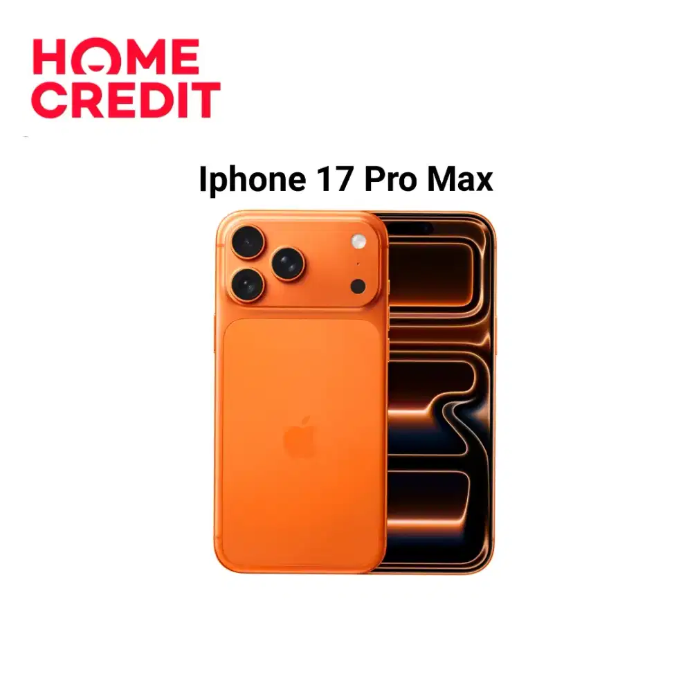 Segampang itu cicilan Iphone 17 PM 256Gb dengan Homecredit