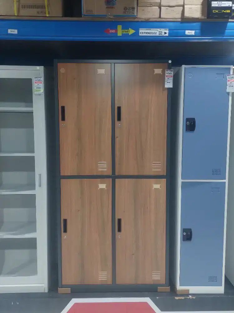 PROMO Locker Wod 2 Column 2 Tiers Metal