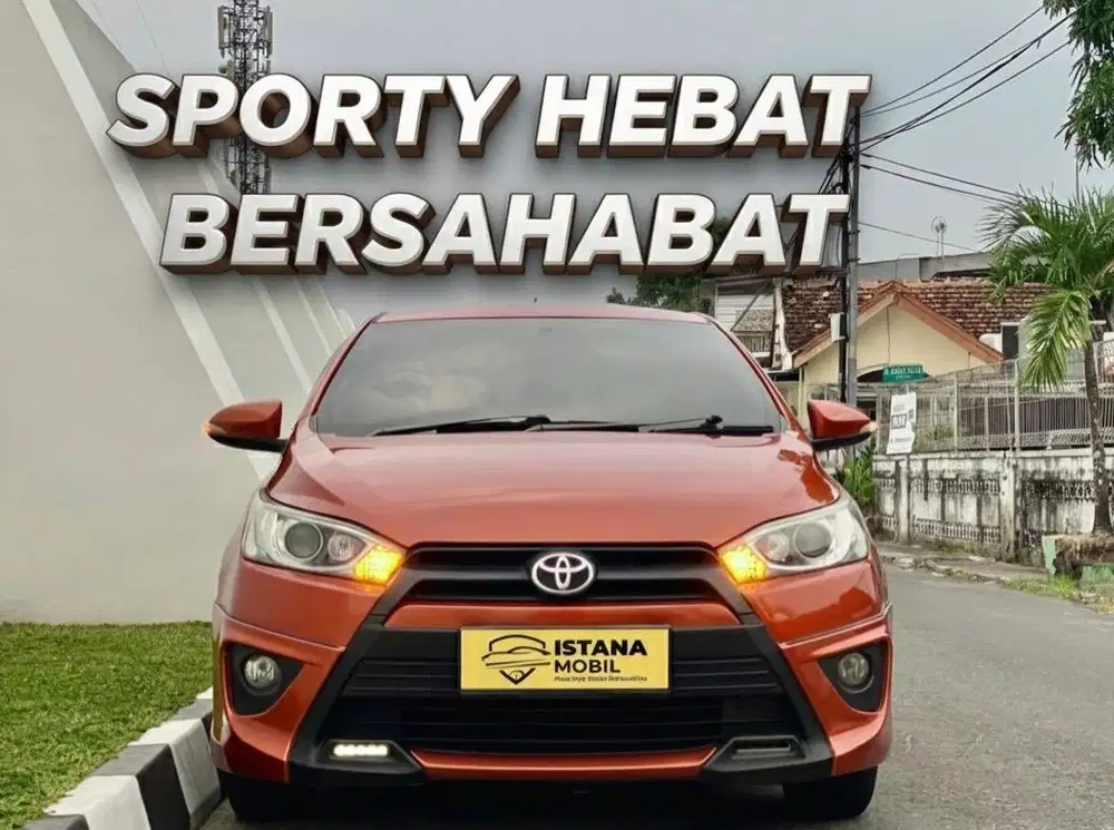 TIPE FAVORIT! TOYOTA YARIS TRD SPORTIVO 1.5 AUTOMATIC 2016 AT LELE G