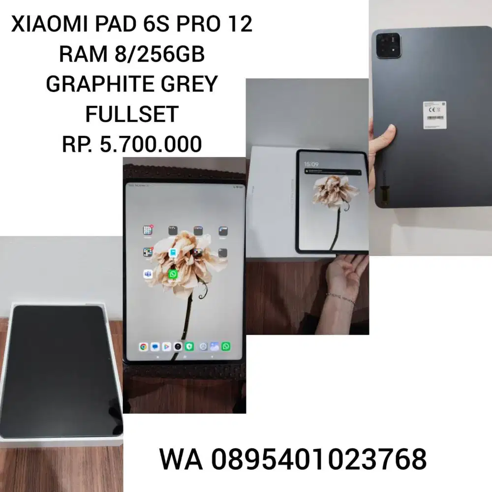 XIAOMI PAD 6S PRO 12.4 | RAM 8/256GB
