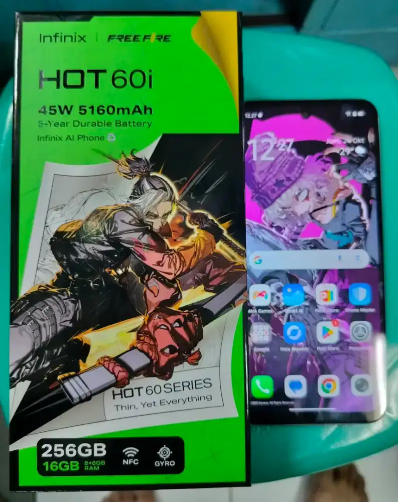 INFINIX HOT 60i 8+8/256Gb LIKE NEW