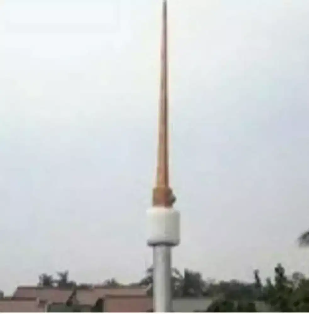 Paket antena tv dgtal anti petir