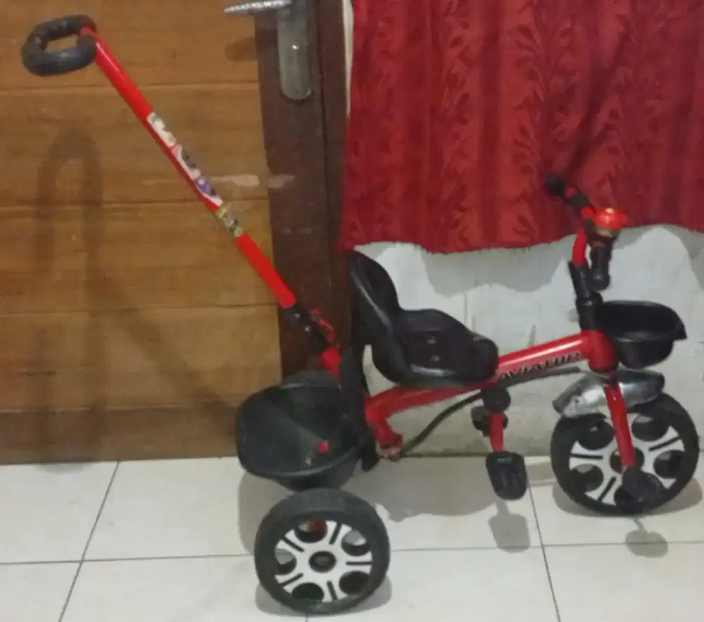 SEPEDA RODA 3 + DORONGAN AVIATOR