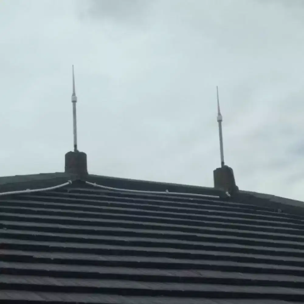 Jual paket antena tv dgtal anti petir