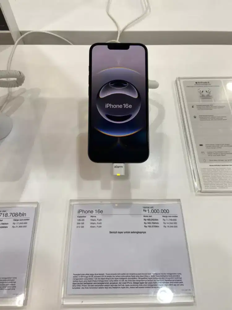 PROMO CICILAN BUNGA 0% IPHONE 16e