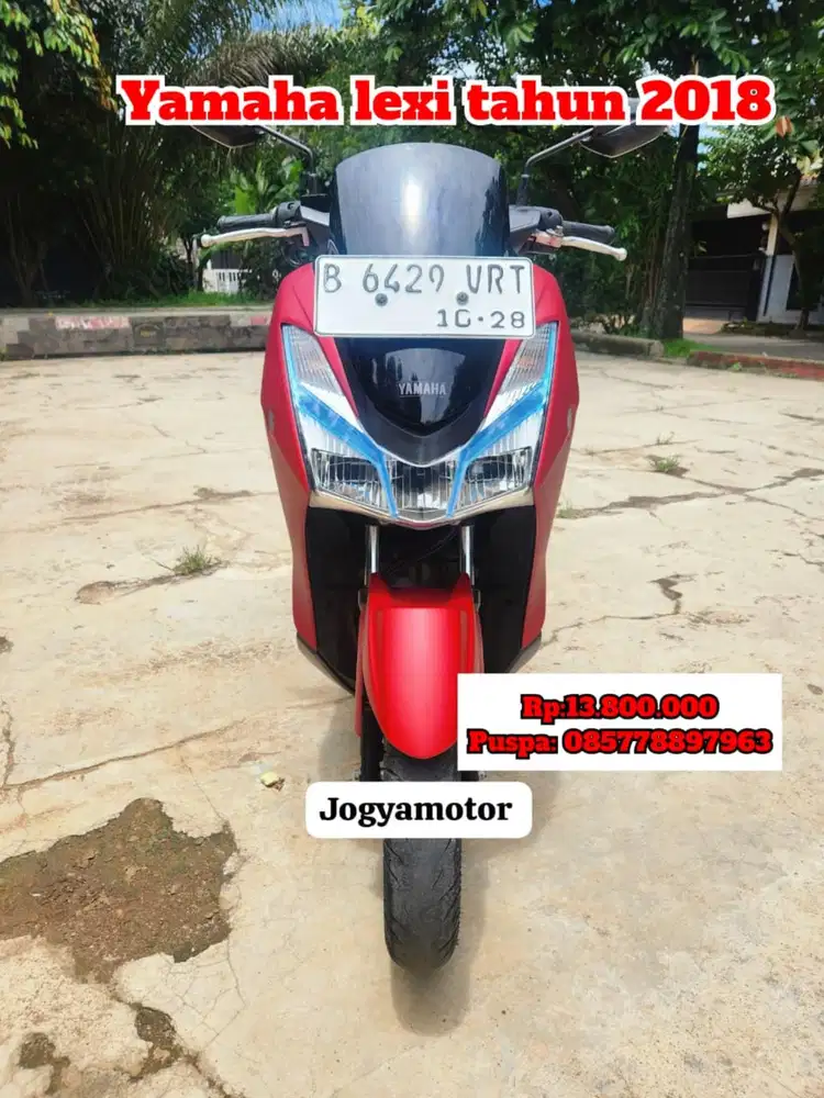 (B) yamaha lexi 2018