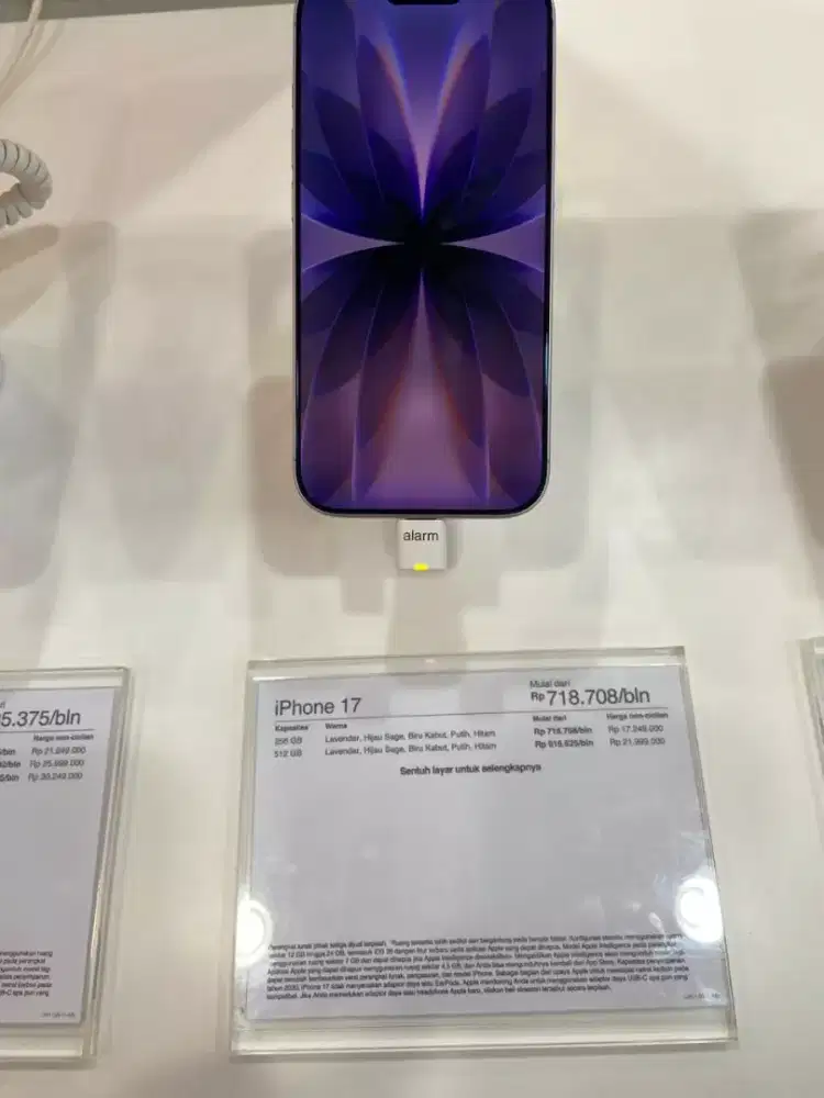 PROMO CICILAN BUNGA 0% IPHONE 17 256GB