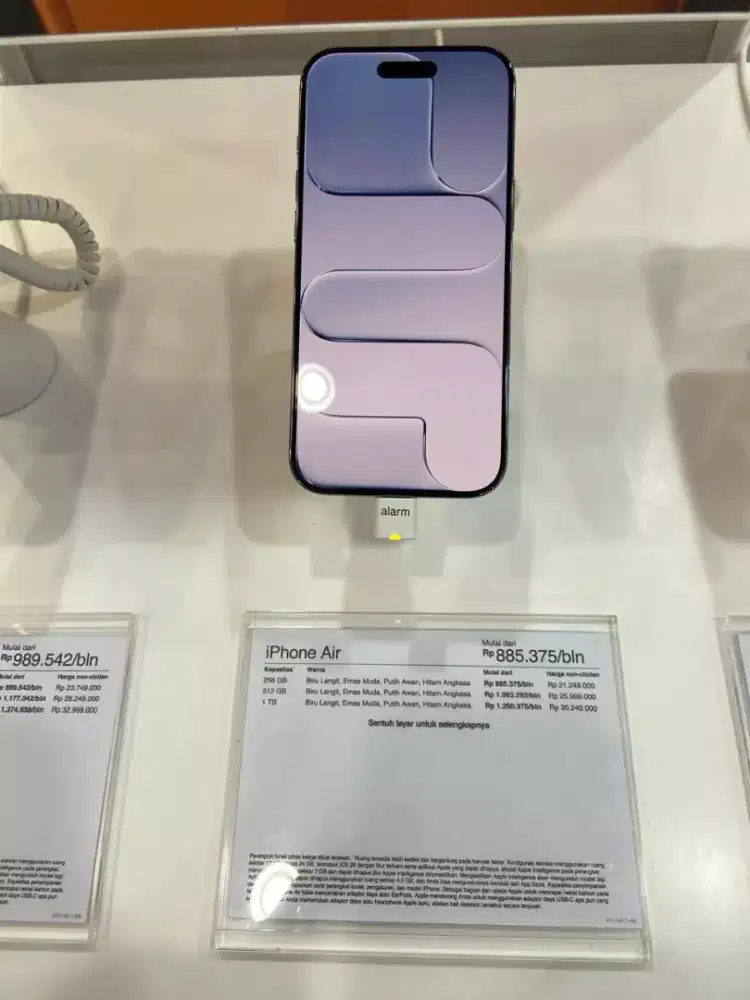 PROMO CICILAN BUNGA 0% IPHONE AIR 256GB