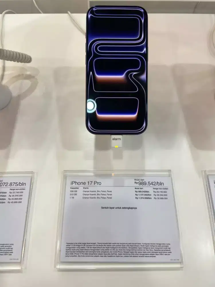 PROMO CICILAN BUNGA 0% IPHONE 17 PRO 356GB