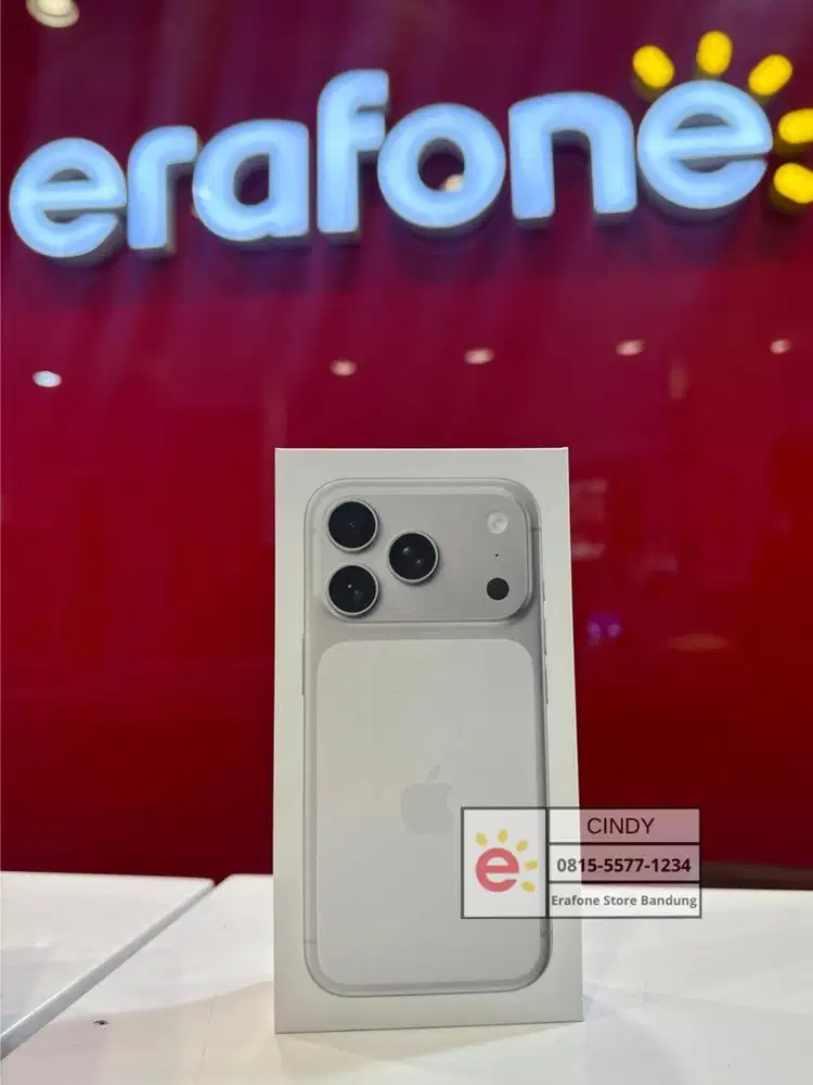 Promo iphone 17 pro silver 256