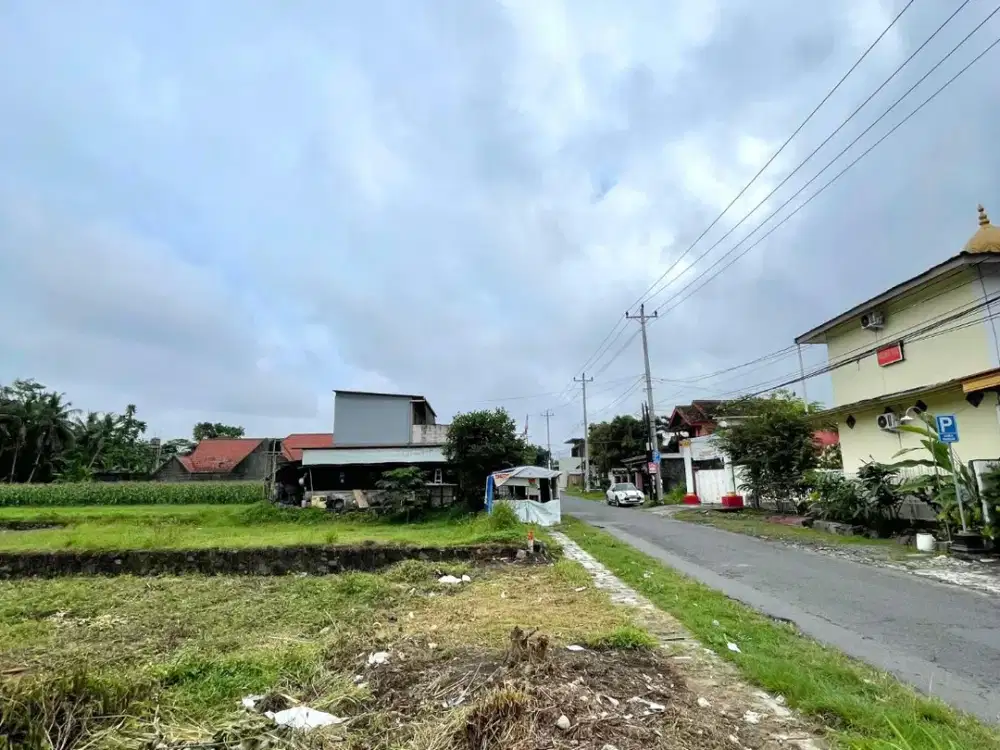 Nemu Harta Karun di Jogja! Tanah Jl Kaliurang Tepi Aspal Utama!
