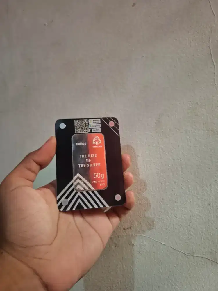 Perak silverium 50 gram (fine silver 99.9)