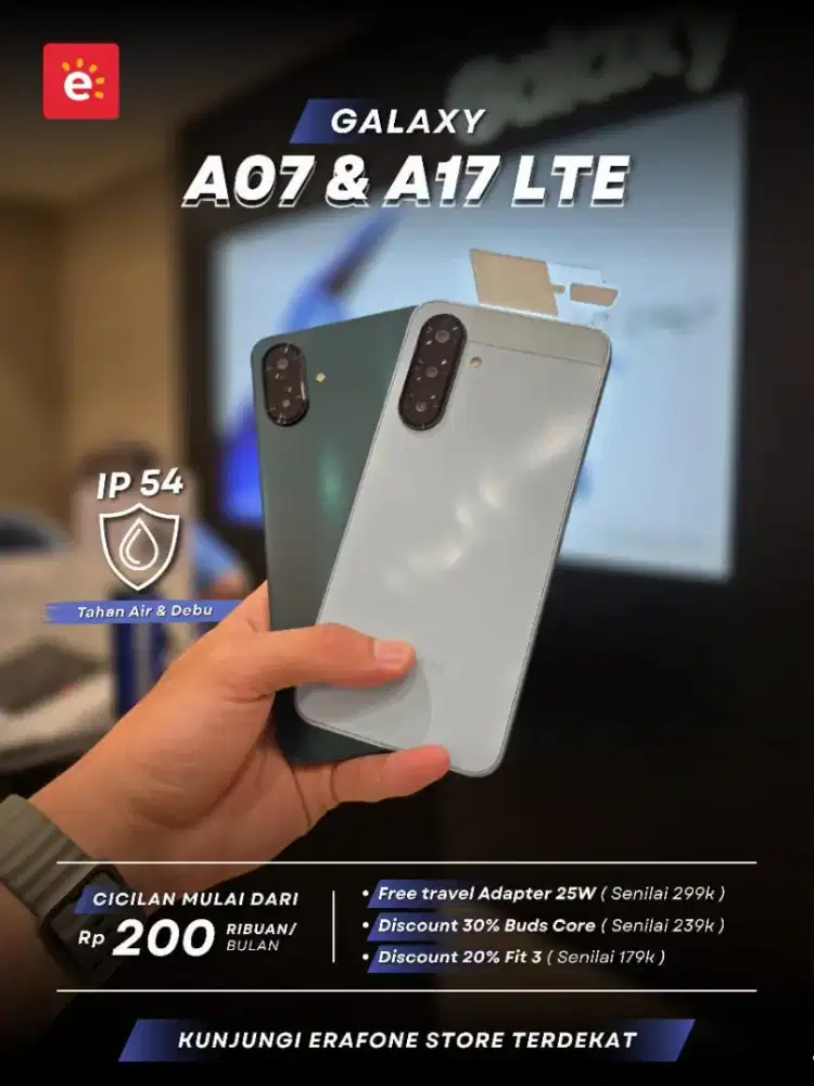 Samsung A17LTE & 5G || bisa kredit cicilan mulai 200ribu perbulan