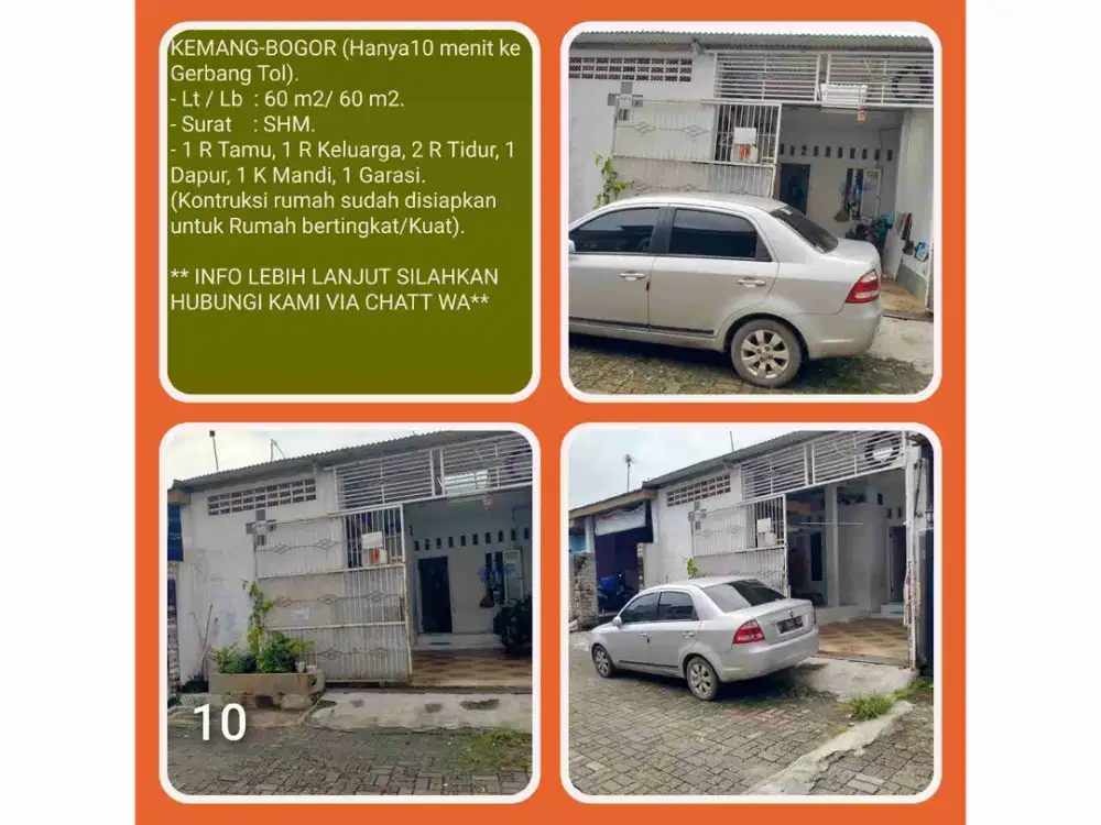 Rumah Murah siap Huni dalam Perumahan di Pabuaran-Kemang-Bogor. 05