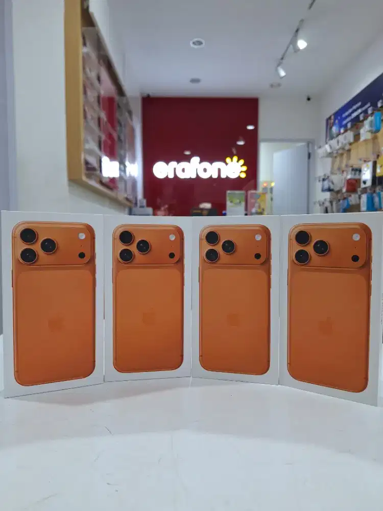 Ready Stock Iphone 17 PM Cosmic Orange