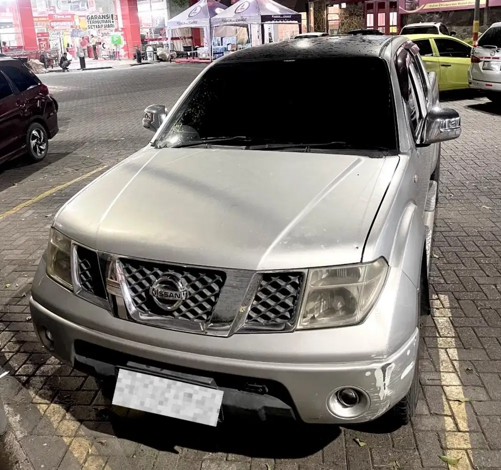 Nissan navara d40 silver plat kendari pajak plat mati di jual seada