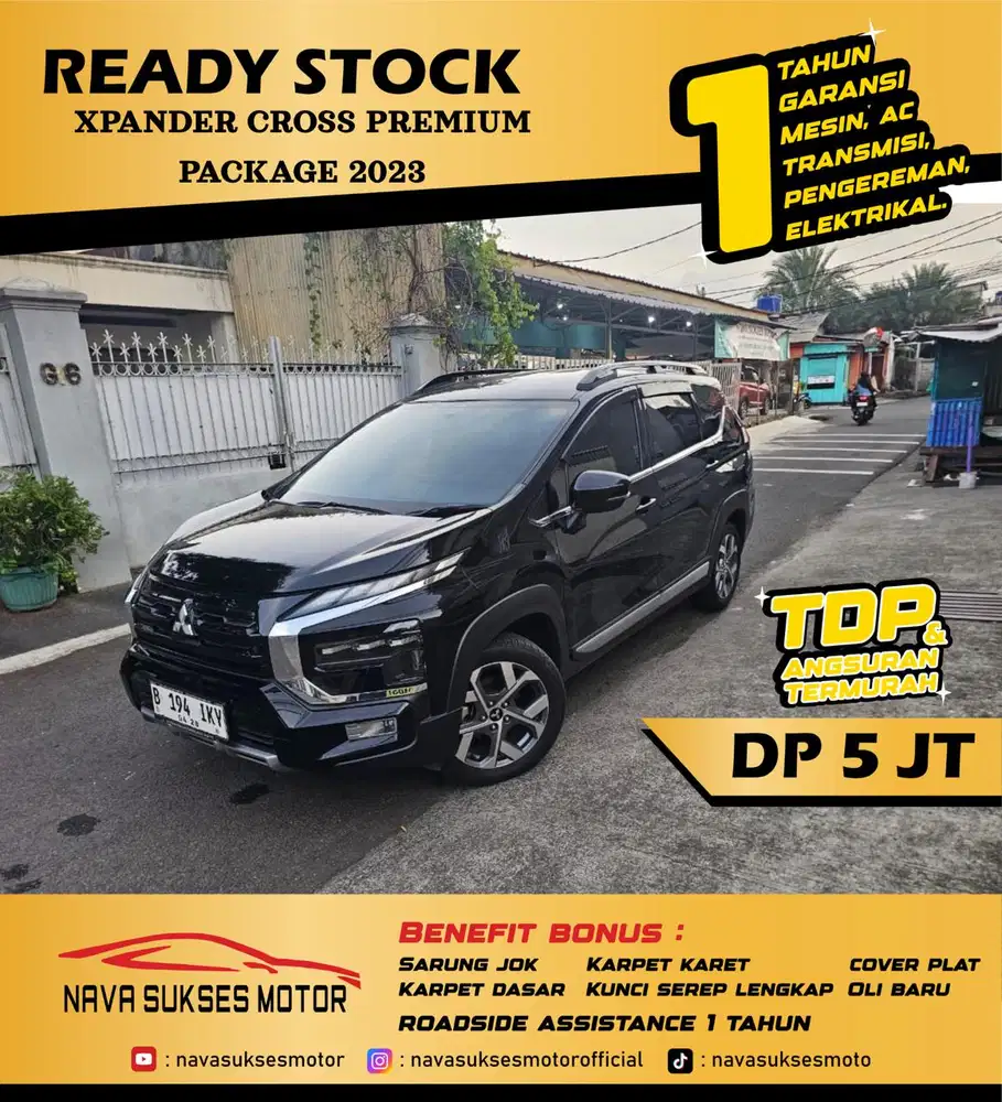 TDP 5 JUTA - XPANDER CROSS PREMIUM 2023