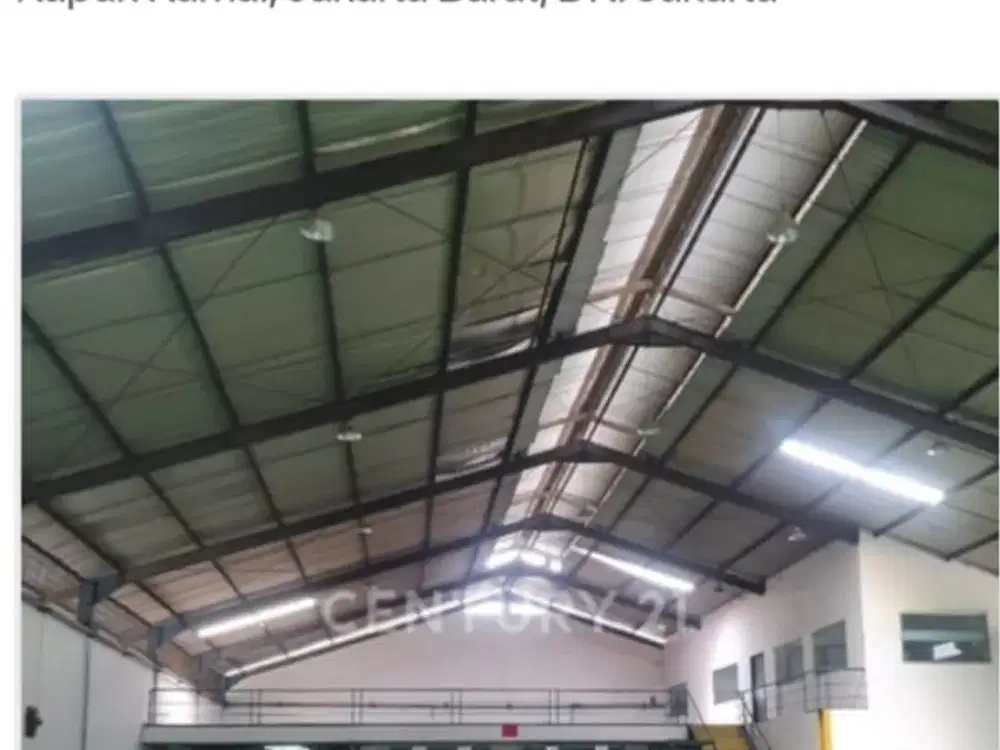 Dijual Gudang Luas 5.008 m² Tanah, 2.500 m² Bangunan di Kapuk Kamal Jakarta Barat