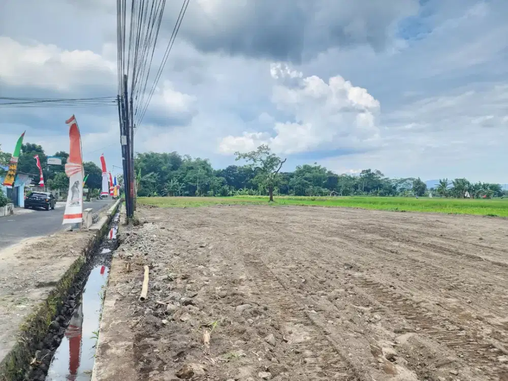 Dekat Candi Sambisari Purwomartani Kavling Mangku Aspal Siap Bangun