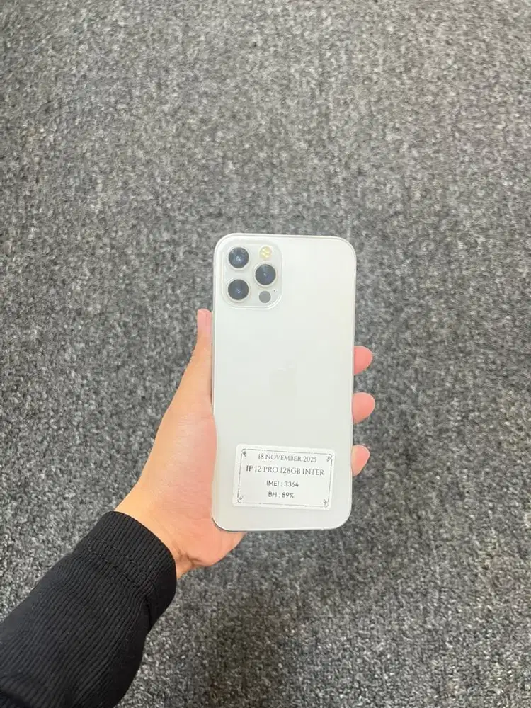 iphone 12 pro 128gb fullset terima tuker tambah/kredit