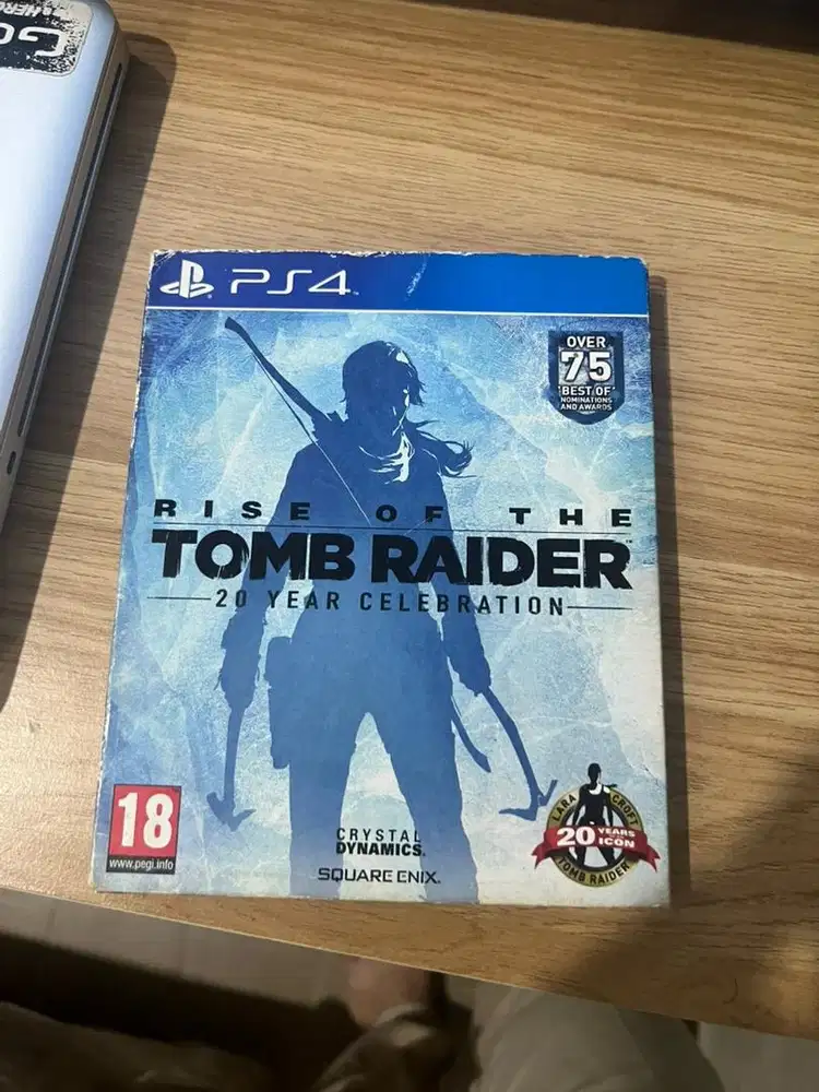 BD kaset PS4 Rise Of Tomb Raider 20 Year Celebration