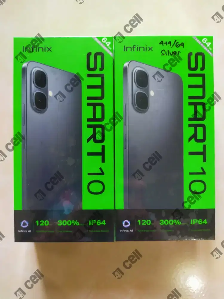 Infinix smart 10 ram 4+4/64 100% baru Termurah