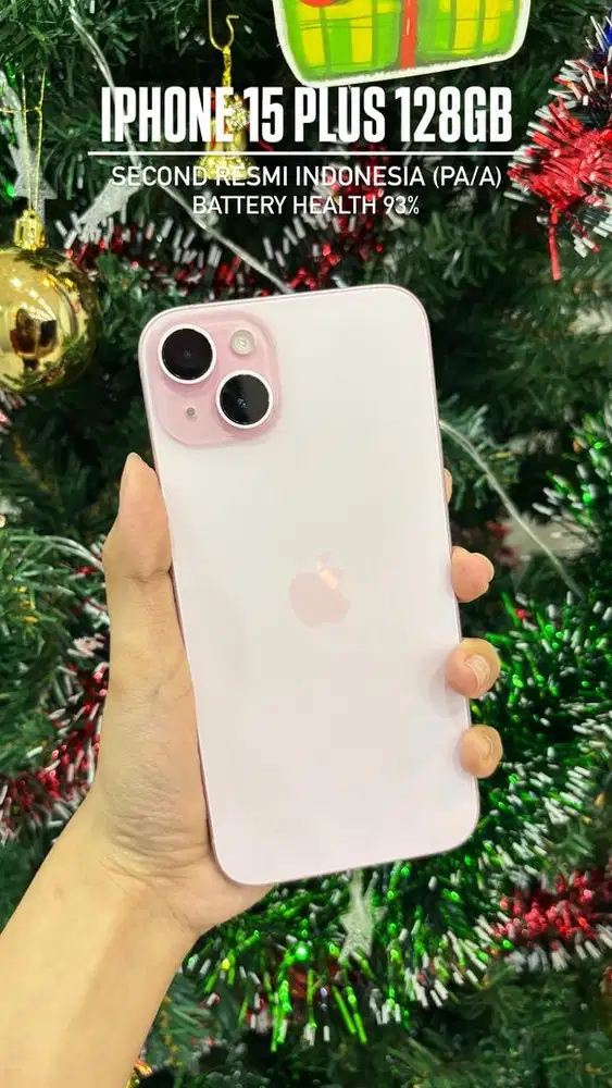 IPHONE 15 PLUS 128 PINK SECOND IBOX