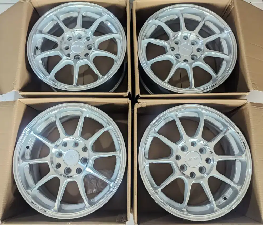 R15 advan GT L6,5 Et42 4x100_114 spek ajib Flow forming