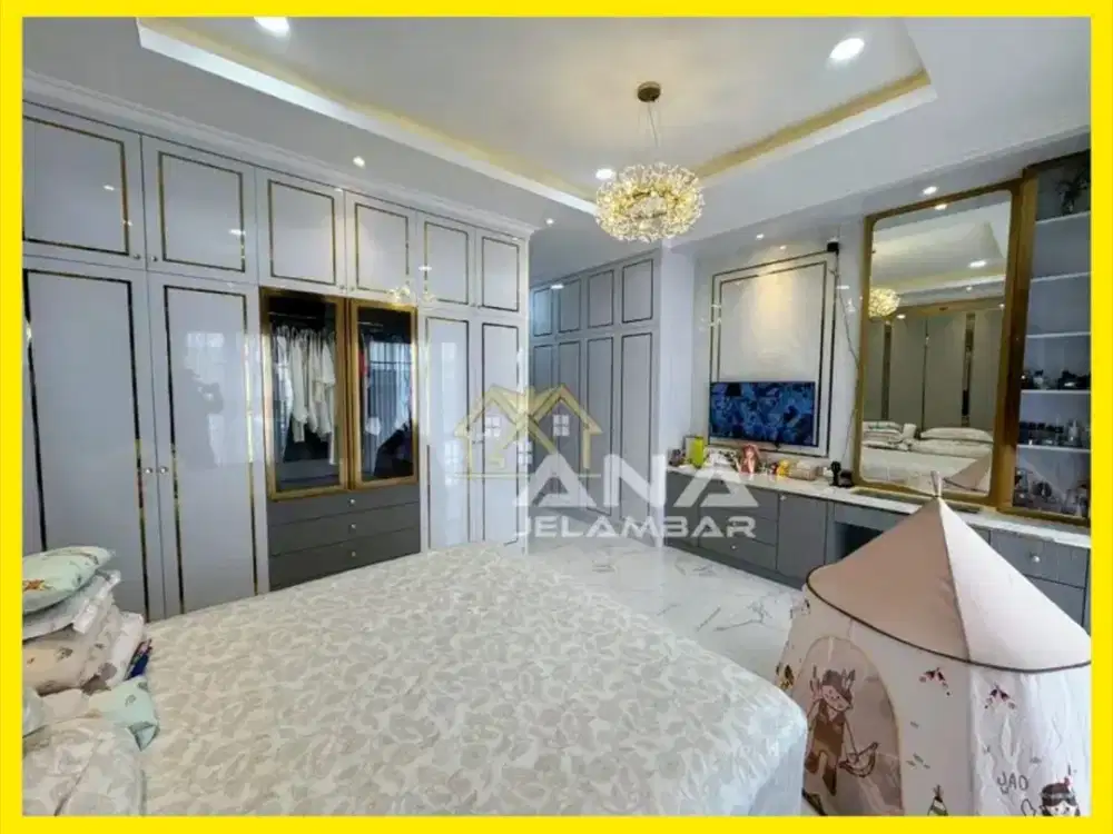 ANA RUMAH SEMIFURNISHED UK 5X15M KOMP KAVLING POLRI JELAMBAR