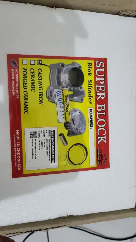 Block BRT MX Sirip 62