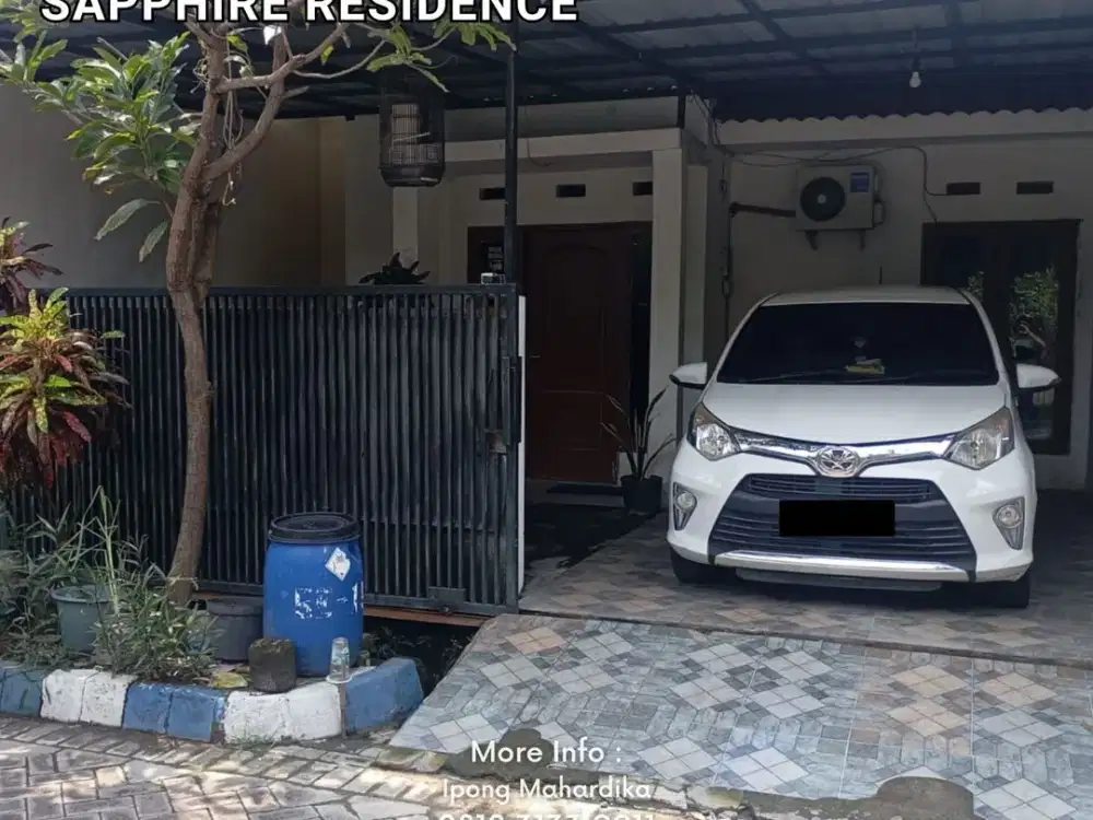 Dijual Rumah Sidoarjo di Sapphire Residence Buduran