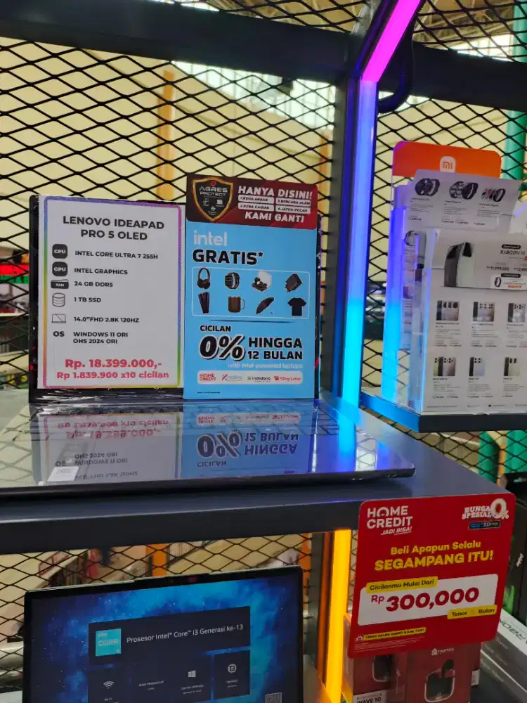 Laptop Lenovo Ideapad Pro 5 Oled cukup bawa KTP aja