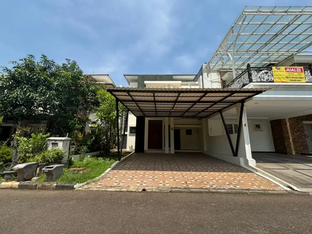 Disewakan Rumah West Esplanade Unfurnished 3+1 Kamar Tidur, Siap Huni, Terawat, Ada Taman Belakang, Carpot 2 Mobil, Hadap Timur Grand Wisata Bekasi