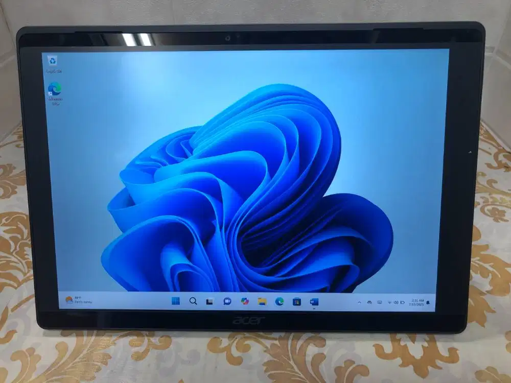 LAPTOP TABLET ACER CORE I5 GEN7 LAYAR SENTUN SIAP PAKAI WIN11