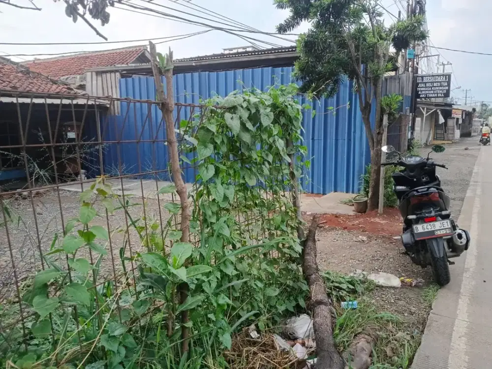 dijual tanah luas 500 m2, harga 7 jt /m2,