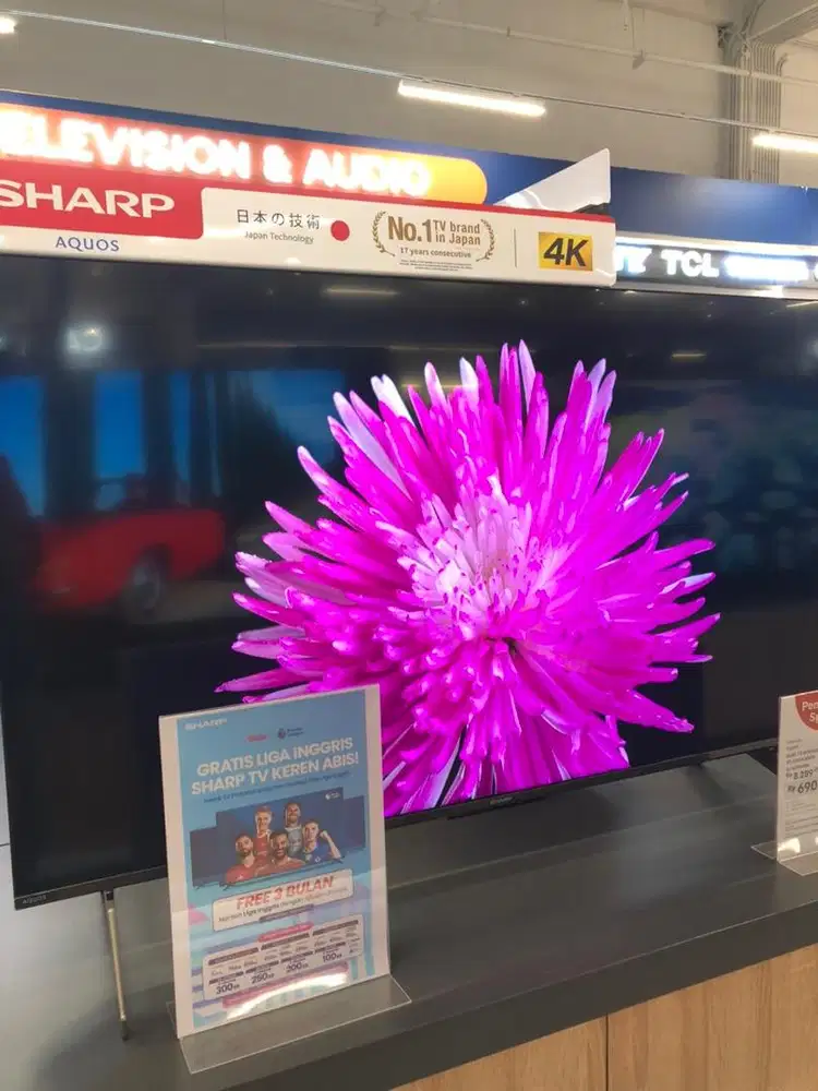 QLEF TV GOOGLE 4k 50 INCH 4T-C50HL6500I