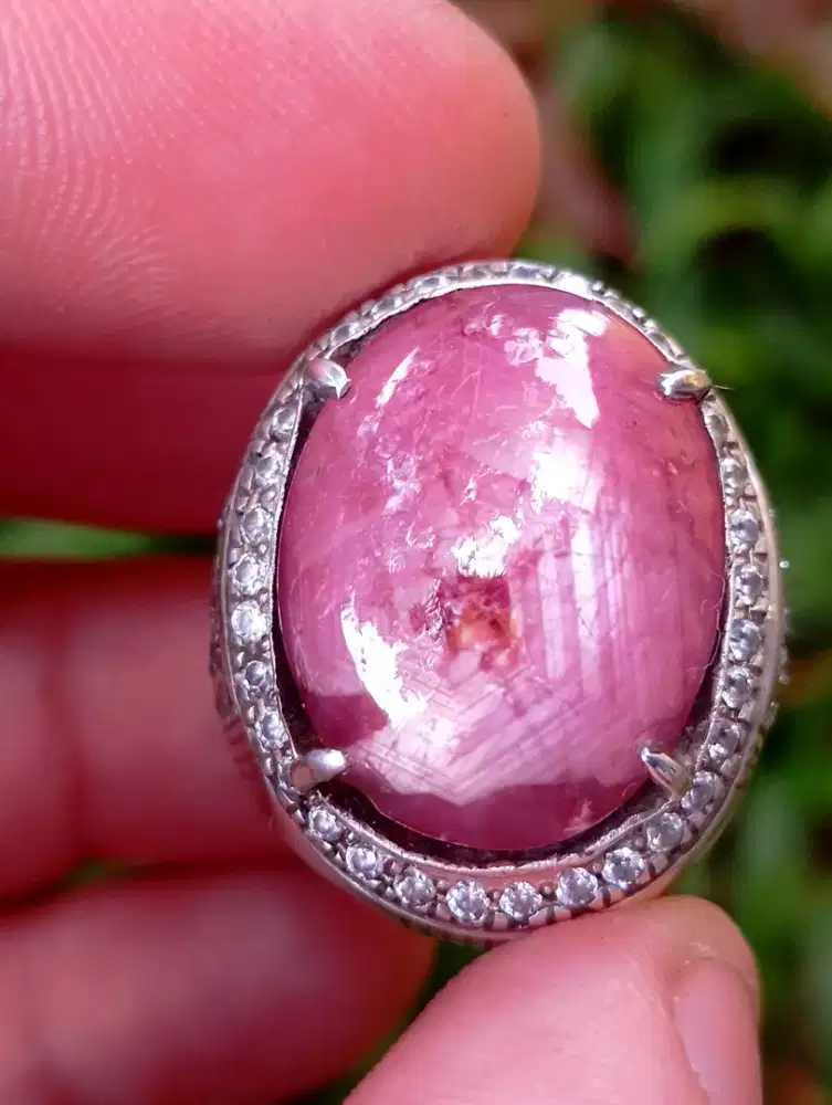 Natural Star Ruby big size burma estimasi