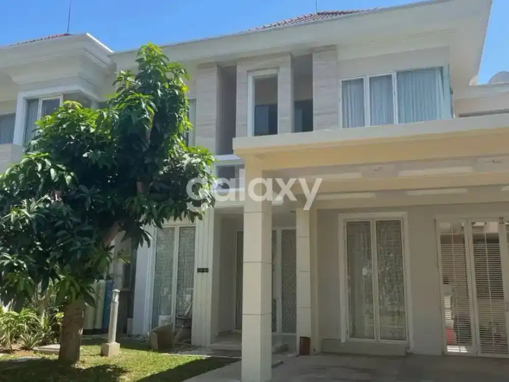 dijual rumah mewah pakuwon city santiago rosa full furnish dan terawat