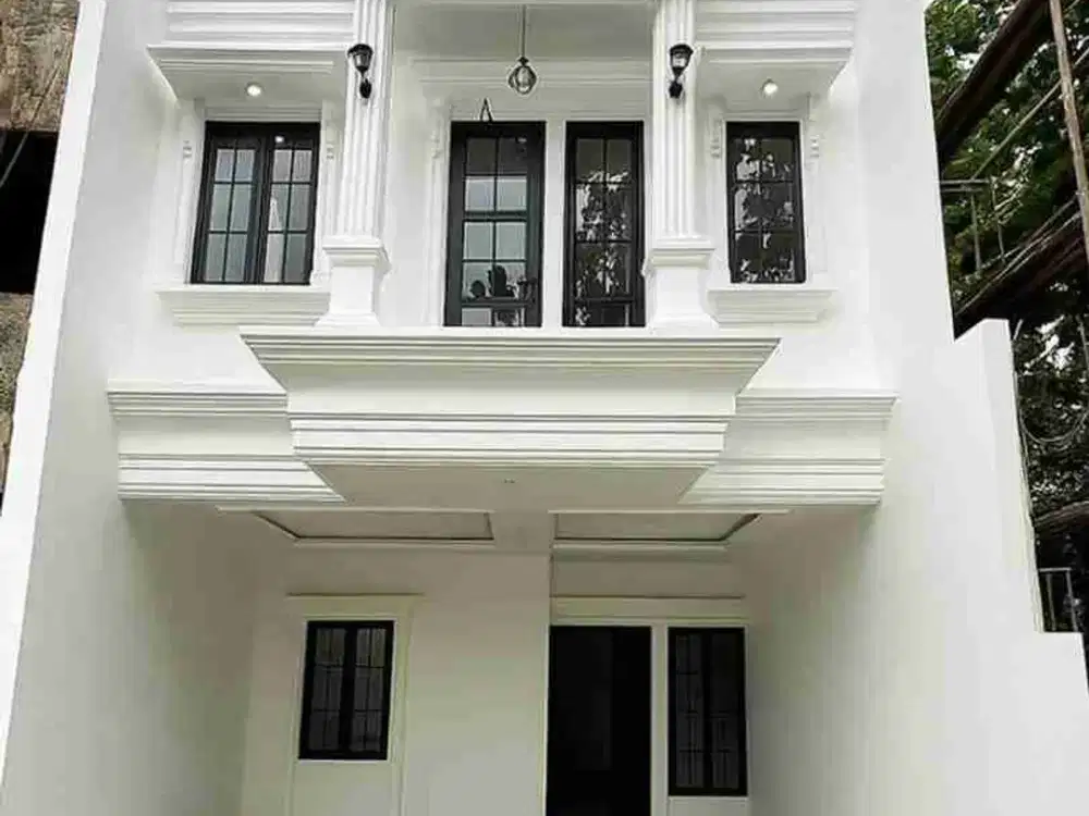 Rumah 2.5 Lt Dgn Rooftop di Tanah Baru Dekat Toll Kukusan, Margonda, jln.Kahfi2, Akses Lebar