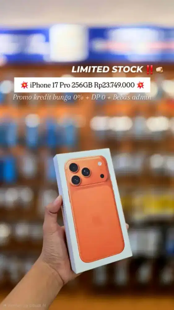 credit tanpa dp iphone 17series garansi resmi ibox