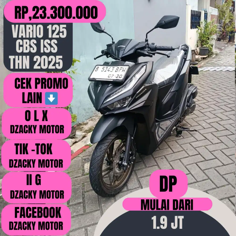 VARIO 125 CBS ISS THN 2025