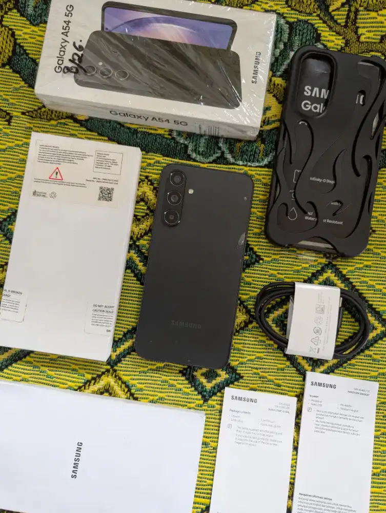 Samsung A54 5G Black 8/256GB Resmi Sein Fullset Slimbox