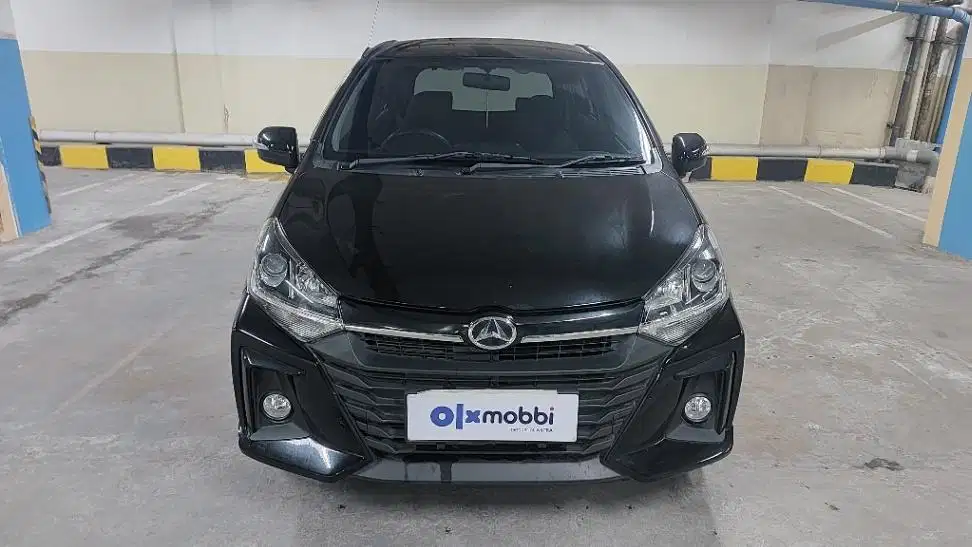 Like New TDP 6JT Daihatsu Ayla 1.2 X Bensin-AT 2022 Hitam