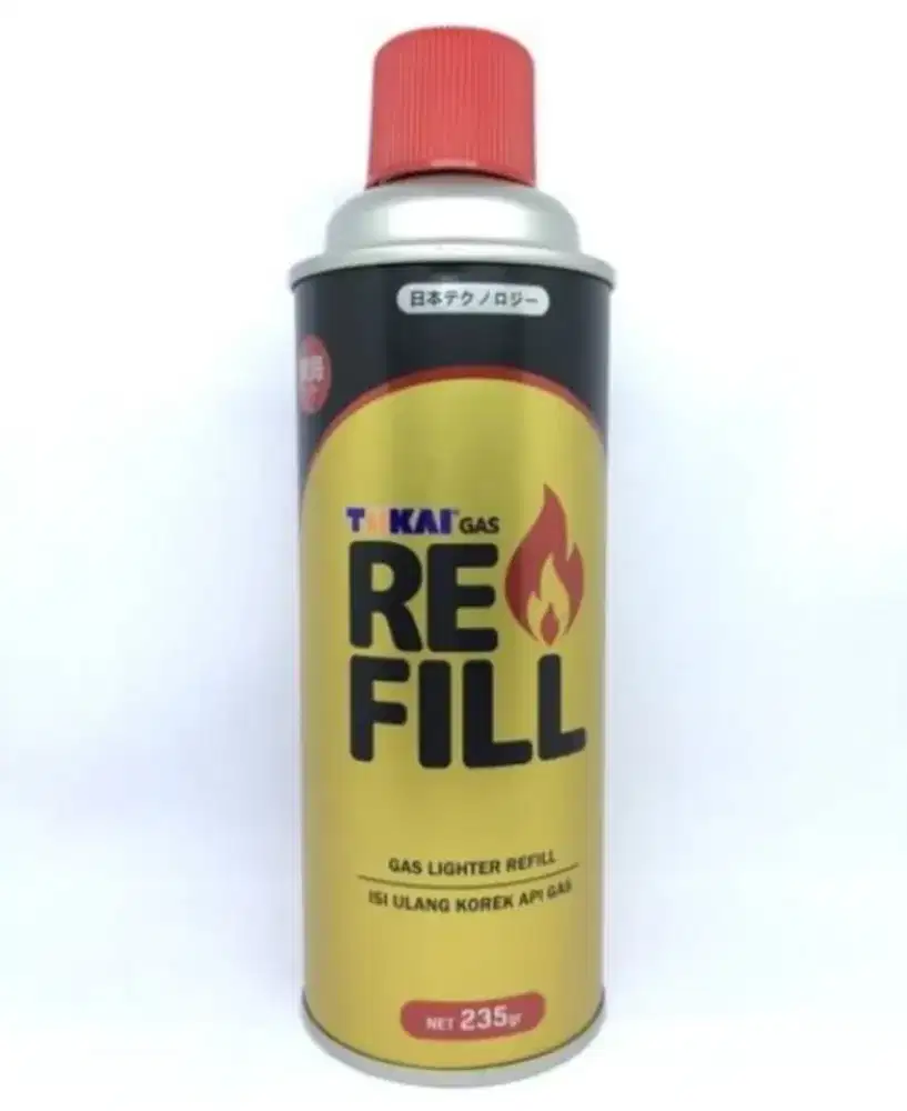 TOKAI Refill Isi Ulang KorekApi Gas Tabung 235GR ORI/GasRefill