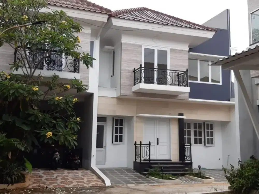 Dijual Rumah Baru dalam Cluster, 4 Kamar Tidur - Lokasi Ciganjur, Jagakarsa Jakarta Selatan