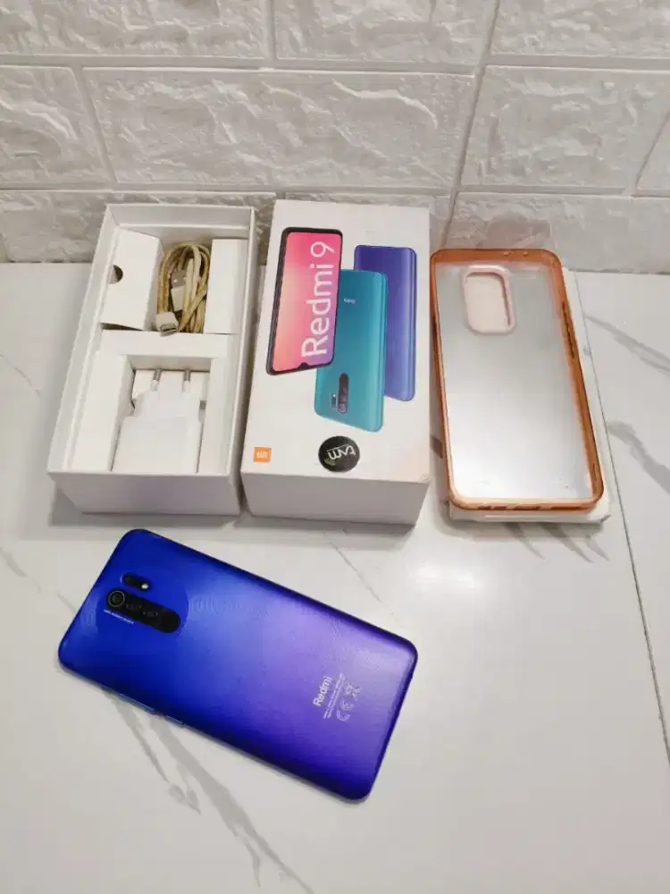 Redmi 9 ram 3/32 4g Lte segel mulus bgt normal siap pake