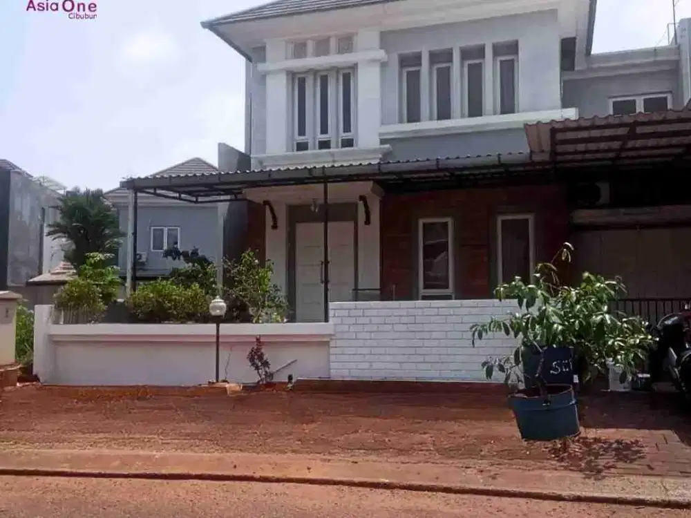 Dijual cepat rumah minimalis 2 lantai siap huni di kota wisata