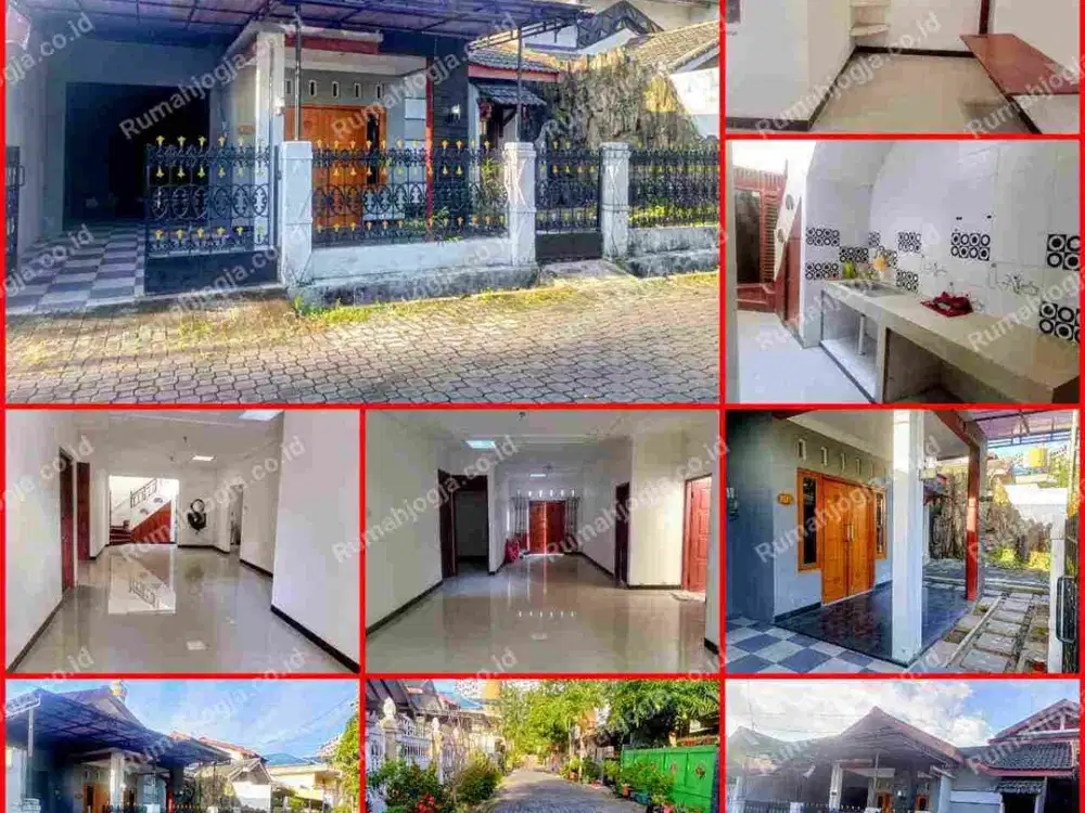rumah dalam perumahan Mergangsan pusat kota dekat malioboro