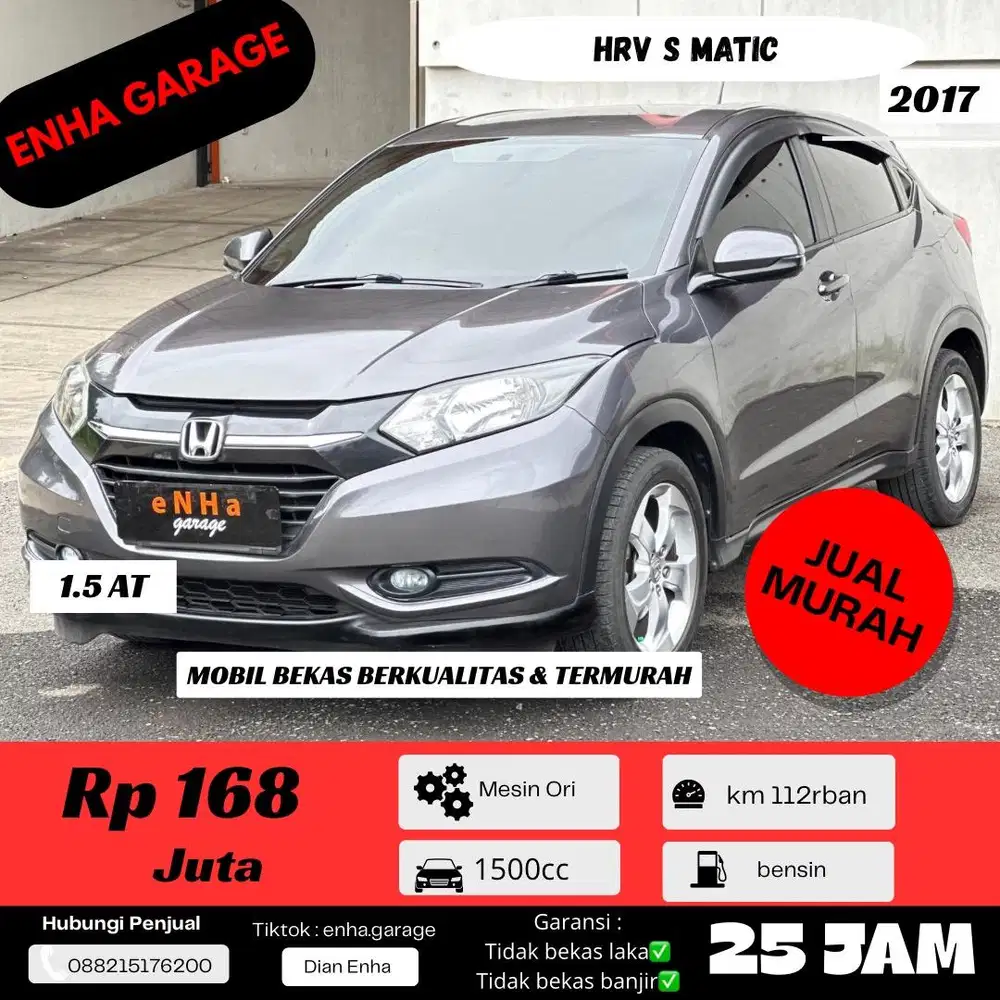 HRV S CVT 2017 Facelift Dp 4jt