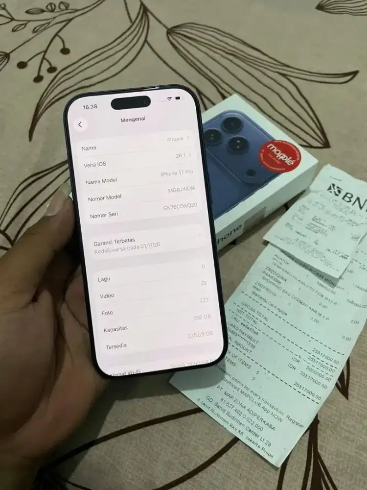 iphone 17 pro 256 gb